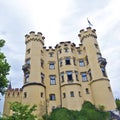 Hohenschwangau Castle - Germany, close up view