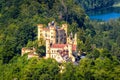 Hohenschwangau Castle near Fussen, Bavaria, Germany Royalty Free Stock Photo