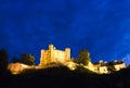 Hohenschwangau castle at night Royalty Free Stock Photo