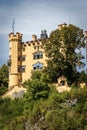 Hohenschwangau Castle in Schwangau village - Bavaria Germany