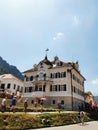 HOHENSCHWANGAU, Germany - June 27, 2019: Villa Jagerhaus a four star hotel