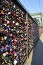 Hohenzollern Bridge with amazing plethora of love locks