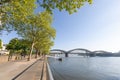 Hohenzollern Bridge in Cologne City, Germany Royalty Free Stock Photo