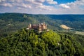 Hohenzollern Castle, Germany. Royalty Free Stock Photo