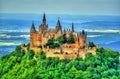 Hohenzollern Castle in the Swabian Alps - Baden-Wurttemberg, Germany Royalty Free Stock Photo