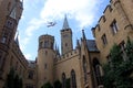 Hohenzollern Germany July 21st 2016 - Hohenzollern Castle on a sunny day in Germany