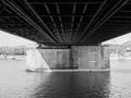 Hohenzollernbruecke (Hohenzollern Bridge) over river Rhine in Ko Royalty Free Stock Photo