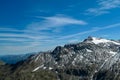 Hoher Sonnblick - Close up view on Schareck in Hohe Tauern mountain range in Carinthia, Austrian Alps. Moelltal glacier