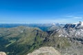 Hoher Sonnblick - Close up view on Schareck in Hohe Tauern mountain range in Carinthia, Austrian Alps. Moelltal glacier