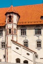 Hohes schloss, castle in the middle of Fussen, Bavarian Alps