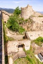 Hohlandsbourg, castle, Wintzenheim, Medieval, Fortified castle, 1279, Fortress, France Royalty Free Stock Photo