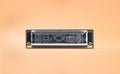 Hohner Rocket professional diatonic harmonica backside.