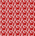 Hohoho pattern Royalty Free Stock Photo