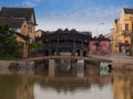 Hoi An Ancient Town(Japanese Covered Bridge), Vietnam. UNESCO World Heritage Site. Royalty Free Stock Photo