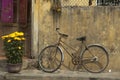 Hoi An Vietnam Bicycle in front Royalty Free Stock Photo