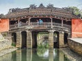 HOI AN VIETNAM - March 23 2017 Japanese Bridge Royalty Free Stock Photo