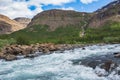 Hoisey River Gorge. Putorana Plateau, Taimyr. Russia