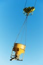 Hoisting construction equipment for concrete Royalty Free Stock Photo