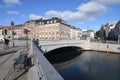 hojbro bridge over Copenhagen canal in Copenhagen Denmark