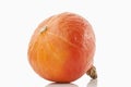 Hokaido pumpkin on white background Royalty Free Stock Photo