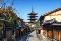 Hokanji temple kyoto morning