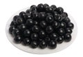 ÃÂ¡hokeberry berries in a plate