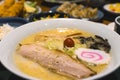 Hokkaido Shio Ramen and other Japanese cuisine at a casual dining restaurant