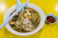 Hokkien Prawn Mee Soup Noodle Royalty Free Stock Photo