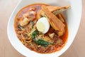 Hokkien Prawn noodles Royalty Free Stock Photo