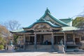 Hokoku Shrine at Osaka Castle in Osaka, Japan. a famous historic site Royalty Free Stock Photo