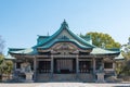Hokoku Shrine at Osaka Castle in Osaka, Japan. a famous historic site Royalty Free Stock Photo