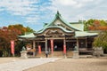 Hokoku Shrine in Osaka, Japan Royalty Free Stock Photo