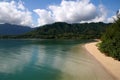 Hokule's beach North Coast Oahu Royalty Free Stock Photo