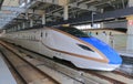 Hokuriku Sinkansen bullet train Japan Royalty Free Stock Photo