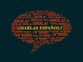 Hola! ÃÂ¿Hablas espaÃÂ±ol? teaching Spanish language online. hello! Do You speak Spanish! in Spain idiom words