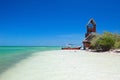 Holbox island in Mexico Royalty Free Stock Photo