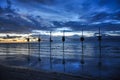 Holbox Island Silhoutte Letters