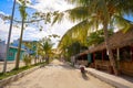 Holbox tropical Island in Quintana Roo Mexico Royalty Free Stock Photo