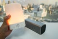 Hold glow bluetooth wireless speaker