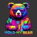 hold my bear (funny meme)