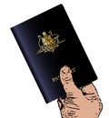 Holding Australian Passport