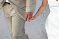 Holding hands Royalty Free Stock Photo