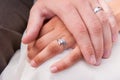 Holding hands Royalty Free Stock Photo