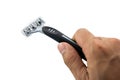 Holding shaving razor