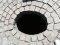 Hole Brick Pattern Royalty Free Stock Photo