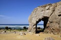 Hole in the cliff at Quiberon