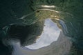 Hole in the glacier