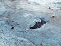 Hole in the Ice at Shacktown Falls