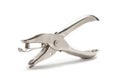 Hole punch - White background Royalty Free Stock Photo