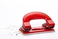 Hole puncher and confetti Royalty Free Stock Photo